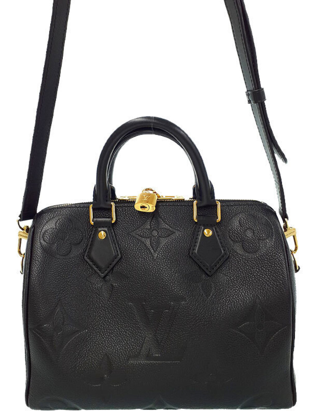 Louis Vuitton Monogram Empreinte Speedy Bandouliere Bag